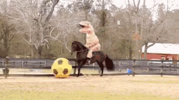 Horse Dinosaur GIF - Horse Dinosaur Crazy GIFs