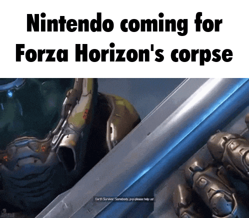 nintendo is coming for forza horizon 's corpse according to a video game