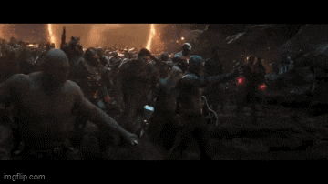 a man stands in front of a crowd with the words " indians assemble " on the bottom