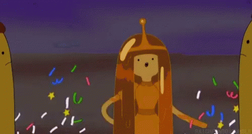 Adventure Time Confetti GIF - Adventure Time Confetti Celebration GIFs