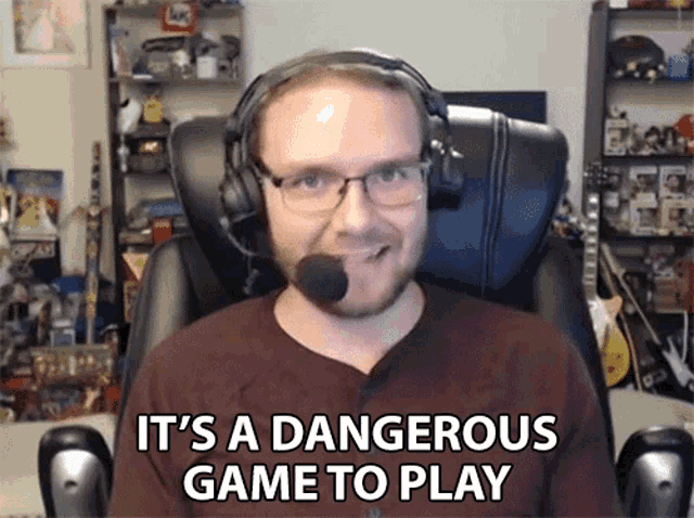 Its A Dangerous Game To Play William Newberry GIF - Its A Dangerous Game To Play William Newberry Smite Pro League GIFs