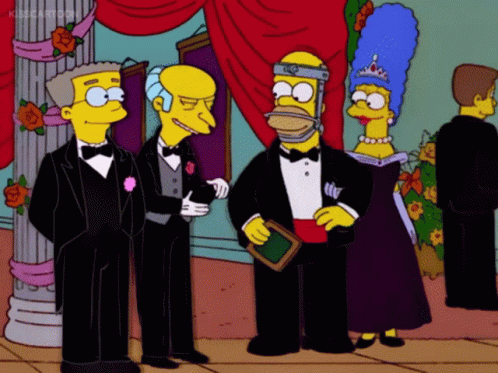 Homer Simpsons Burns GIF - Homer Simpsons Burns Marge GIFs