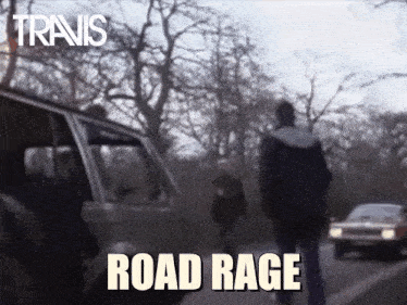 Travis Fran Healy GIF - Travis Fran Healy Road Rage GIFs