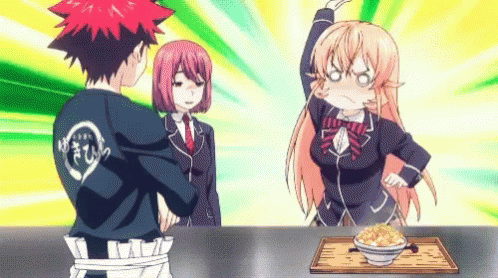 Food Anime GIF - Food Anime Angry GIFs