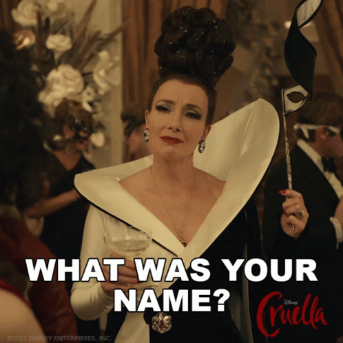 What Was Your Name Baroness GIF - What Was Your Name Baroness Emma Thompson GIFs