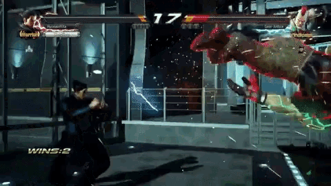 a video game is being played with the number 17 in the top left corner