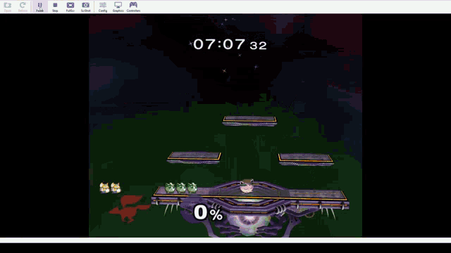 a screenshot of a video game with a time of 6:58 42