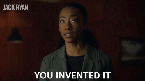 You Invented It Elizabeth Wright GIF - You Invented It Elizabeth Wright Tom Clancys Jack Ryan GIFs