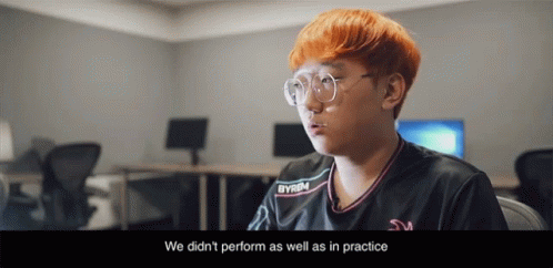 We Didnt Perform As Well As In Practice We Were Better In Practice GIF - We Didnt Perform As Well As In Practice We Were Better In Practice We Didnt Do As Good GIFs
