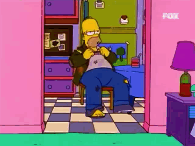 Homer Simpson Hobo GIF - Homer Simpson Hobo Sing GIFs
