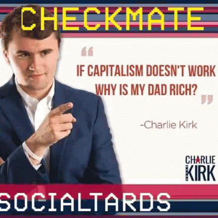 Charlie Kirk GIF - Charlie Kirk Capitalists GIFs