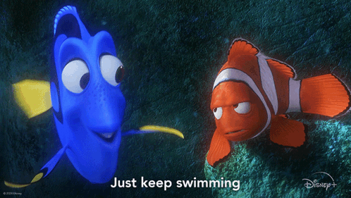 Just Keep Swimming Nemo GIF - Just Keep Swimming Nemo Dory GIFs