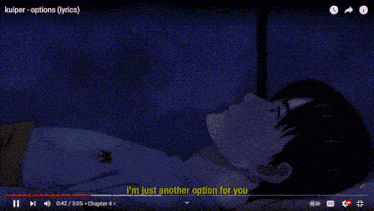 a cartoon of a man laying on a bed with the words " tear me to pieces and break my heart "