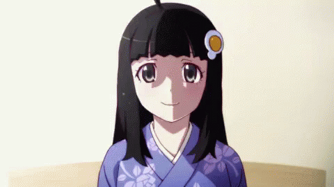 阿良々木月火 化物語 偽物語 GIF - Yukata Summer Anime GIFs