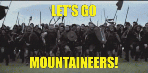 Mountainers Charge GIF