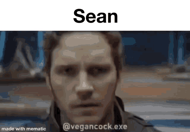 Sean Cringe GIF