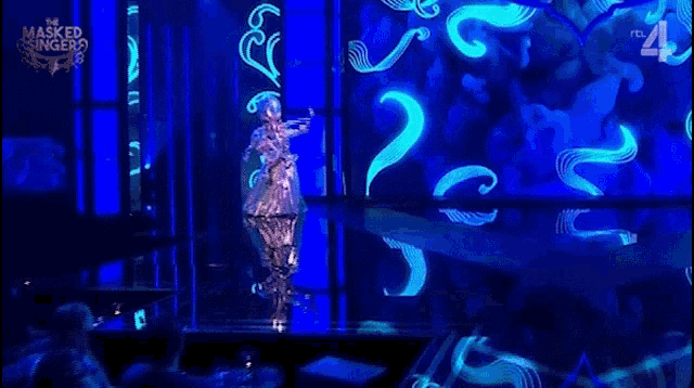 Here I Am The Masked Singer GIF - Here I Am The Masked Singer Making An Entrance GIFs