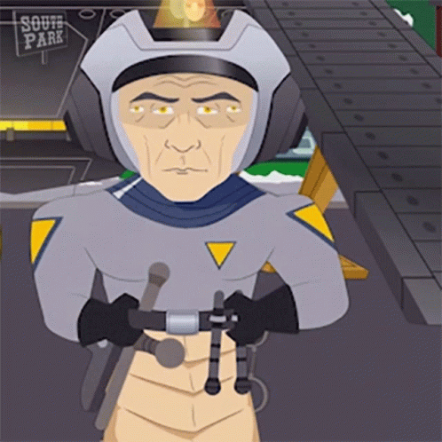 Face Palm Intergalactic Police Officer GIF - Face Palm Intergalactic Police Officer South Park GIFs