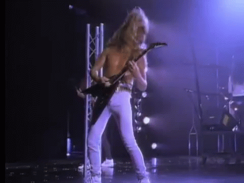 Megadeth Playing Guitar GIF - Megadeth Playing Guitar Perform GIFs