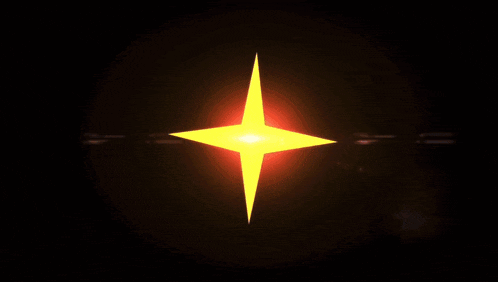a cartoon drawing of a hand holding a star