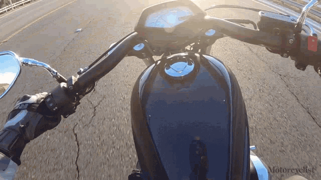 Driving With My Motorcycle Motorcyclist GIF