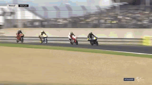 Moto3 Le Mans GIF - Moto3 Le Mans Oil Spill GIFs