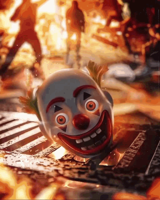 Clown Halloween GIF - Clown Halloween Fire GIFs