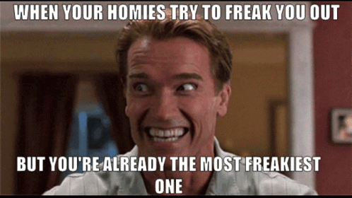 The Freaky One Trying To Freak You Out GIF - The Freaky One Trying To Freak You Out Laugh GIFs