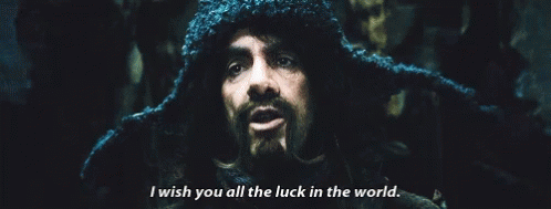 The Hobbit Wish GIF - The Hobbit Wish All The Luck In The World GIFs