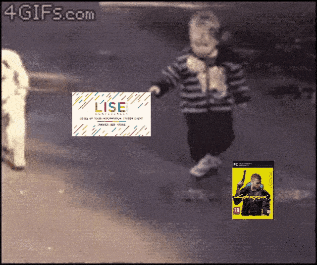 a child is holding a sign that says lise on it