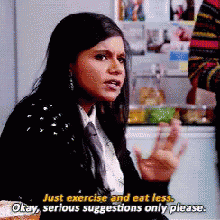 When Im Trying To Figure Out Why Diet Plan GIF - Lose Weight Mindy Kaling Serious Suggestions GIFs