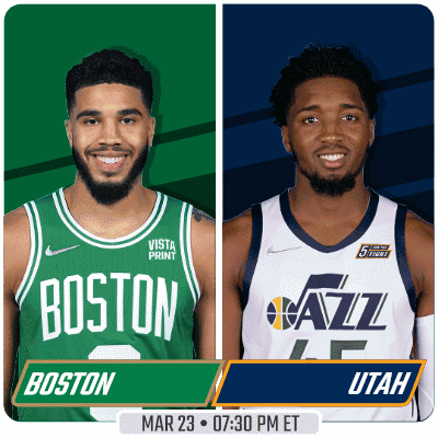 Boston Celtics Vs. Utah Jazz Pre Game GIF - Nba Basketball Nba 2021 GIFs