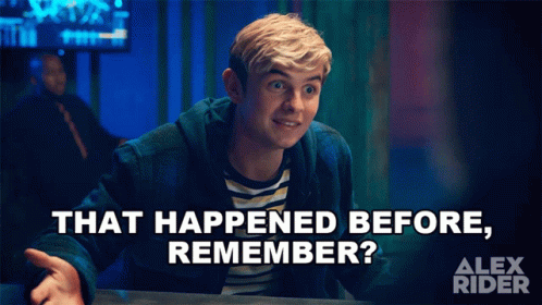 That Happened Before Remember Alex Rider GIF - That Happened Before Remember Alex Rider There Is A Previous Incident GIFs