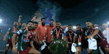 জয় মোহনবাগান Football GIF - জয় মোহনবাগান Football Kolkata GIFs