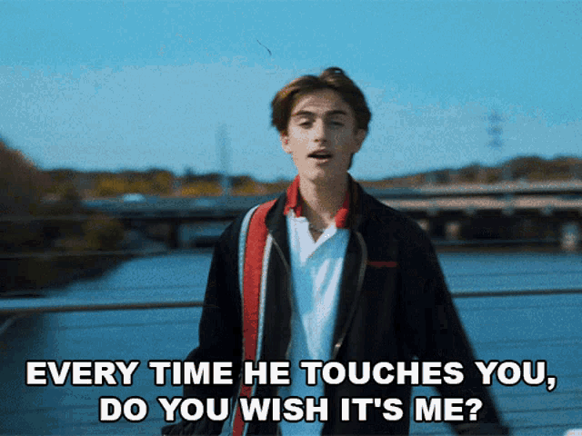 Every Time He Touches You Do You Wish Its Me Johnny Orlando GIF - Every Time He Touches You Do You Wish Its Me Johnny Orlando Adelaide Song GIFs