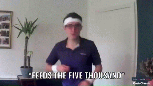Feeds The Five Thousand Oasis Church Birmingham GIF - Feeds The Five Thousand Oasis Church Birmingham GIFs