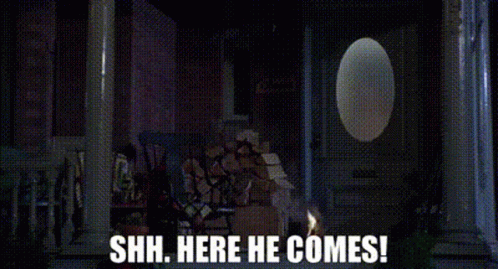Shh Answer GIF - Shh Answer Thedoor GIFs