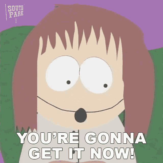 Youre Gonna Get It Now Shelly Marsh GIF - Youre Gonna Get It Now Shelly Marsh South Park GIFs
