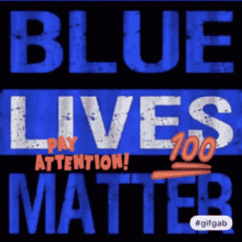 Blues Lives Matter GIF - Blues Lives Matter GIFs