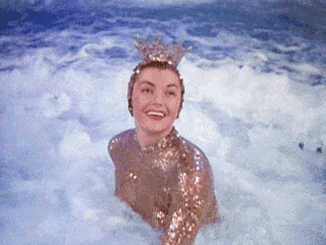 Esther Williams Million Dollar Mermaid GIF - Esther Williams Million Dollar Mermaid Water Ballet GIFs