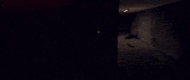 a man is laying on the ground with blood on the floor
