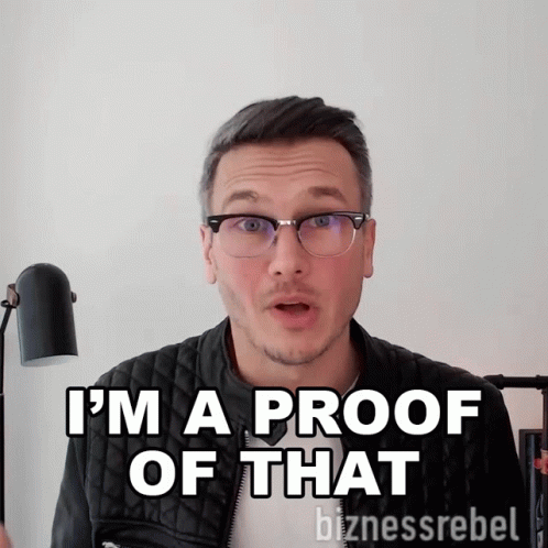 Im A Proof Of That Mike Koziol GIF - Im A Proof Of That Mike Koziol Bizness Rebels GIFs