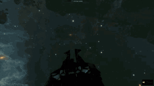 a screenshot of a video game shows a huge explosion in the sky