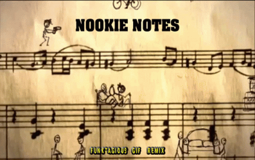 Nookie Notes Idlewild GIF - Nookie Notes Idlewild Music Notes GIFs