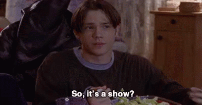 Its A Religion GIF - Gilmore Girls So Its A Show GIFs
