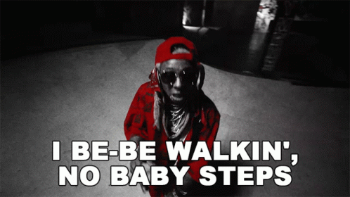 I Be Be Walking No Baby Steps Lil Wayne GIF - I Be Be Walking No Baby Steps Lil Wayne Yg GIFs