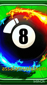 a picture of a pool ball with the number eight on it