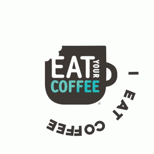 Eat Your Coffee I Eat Coffee GIF - Eat Your Coffee I Eat Coffee Spin GIFs