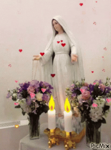 Virgin Mary Blessed Mother Of God GIF