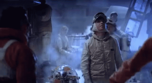 First Transport Is Away Echo Base GIF